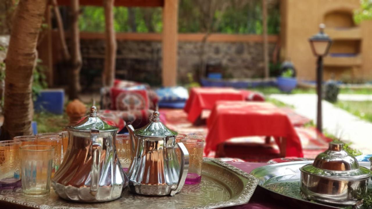 Hotel Restaurant Les Etoiles Du Toubkal Imlil  Exterior photo